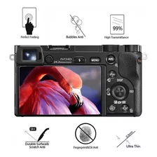 Protector De Pantalla Para Sony Alpha A6600 Templado 3 Uds