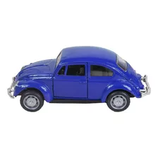 Fusca Miniatura De Ferro Colecionador Com Flexão Fricção