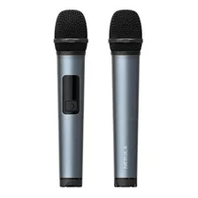 Set De 2 Piezas Micrófonos Inalámbricos Nebula Bluetooth