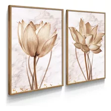 Quadro Decorativo Flor Flores Para Sala Moderna Quarto Casal