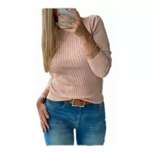 Sweater Media Polera Trenzado Bremer Otoño/invierno Mujer