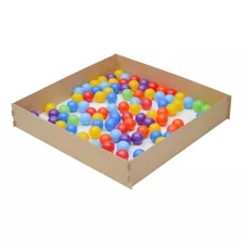 Pelotero Corralito Bebe Corral + 50 Pelotas Plegable 1x1mt