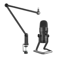 Kit Profissional Microfone Condensador Pro Podcast Gravação