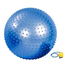 Bola Cravo Suíça De Pilates / Yoga Rosa De 65cm + Bomba