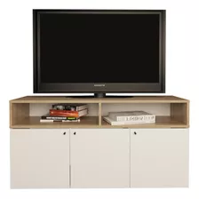 Home Collection Tv Rack En Melamina Color Olmo Everest