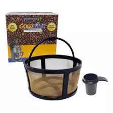 Goldtone Filtro De Cafe Reutilizable Para Cafeteras Y Cafete