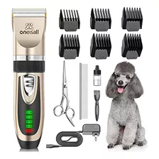 Dog Clippers Low Noise, 2-speed Quiet Dog Grooming Kit ...