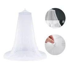 Dosel De Tela De Tul Mosquitera Blanco Para Cama Matrimonial