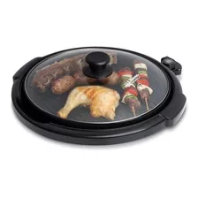 Multiparrilla Cocina Electrica Liliana Ak300 1500w Portatil Color Negro