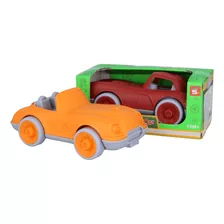 Set Infantil 2 Autos - Plastico Duro - Juguetes