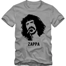 Frank Zappa Camiseta Tradicional T-shirt Algodão 30.1 Silk