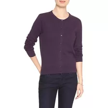 Banana Republic Cardigan Talla Small Color Berenjena