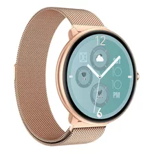 Smartwatch Cloe Mujer Recibe Llamadas Notificaciones Mesh