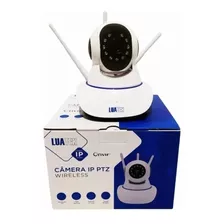 Câmera Ip Sem Fio 360° 3 Antenas Hd Wifi Rj45 Visão Noturna