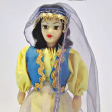 Boneca Antiga E Rara Rexard Plástico Odalisca Ásia 18cm 1970