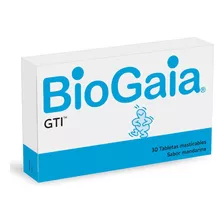 Biogaia Gti Lactobacilos 30 Tabletas Masticables Mandarina