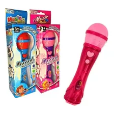 Brinquedo Microfone Infantil Karaoke Musical Som Divertido