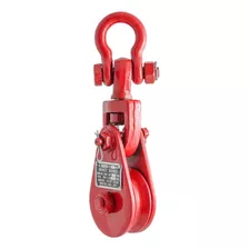 Polea Giratoria Pasteca 4t-4.5 C/grillete Roja 1/2