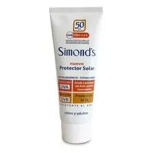 Protector Solar Simonds 50ml Spf 50