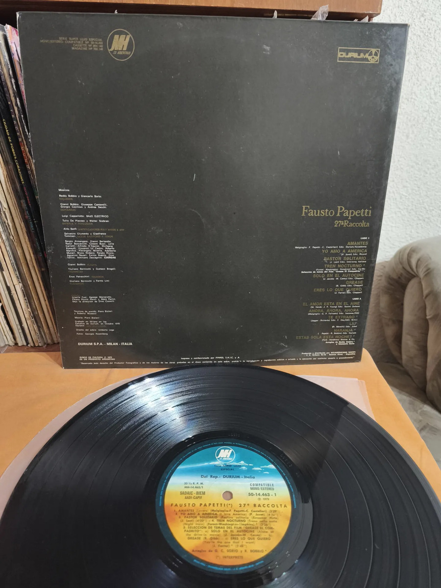 Fausto Papetti - 27a Raccolta - vinilo 1980
