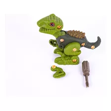 Dinossauro Monta E Desmonta Com Ferramentas Brinquedo Dino