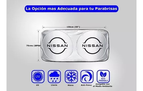 Parasol Para Nissan Datsun Leaf Hatchback Impermeable T1 Foto 2