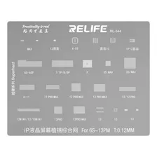 Relife Stencil Para Ic Pantalla iPhone 6s - 13 Pro 