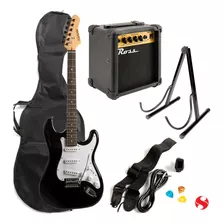 Pack Guitarra Kansas Stratocaster+amplificador+accesorios