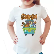 Camiseta Infantil Personalizada Desenho Scooby Doo