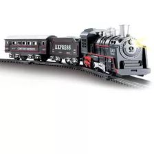 Trem Expresso Brinquedo Criança Ferrorama 13 Peças Oferta