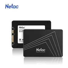 Ssd 128gb Netac Sata 6gb 2.5 Pol. Cor Preto