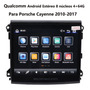 Qualcomm Cpu Android Coche Estreo Para Porsche Cayenne 1017