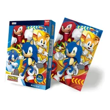 Puzzle Sonic The Hedgehog 70 Piezas 21x30 Tapimovil