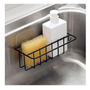 Tercera imagen para búsqueda de soporte esponja lavaplatos acero inox adhesivo organizador
