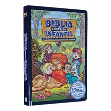 Bíblia Ilustrada Infantil - Capa Dura | Azul