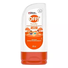 Loção Repelente Contra Insetos E Dengue Off! Family 100ml