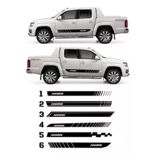 Adhesivo Volkswagen Amarok Franjas Puertas 