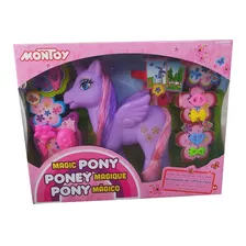 Pony Unicornio Juguete Niña ¡ Accesorios!