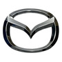 Logo Volante Mazda 3 All New Cromado Grande  67mm X 53 Mm Mazda 3   2.3