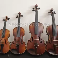 Violines Checos 4/4 Semi Profesional 