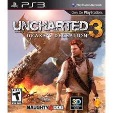 Game Ps3 Uncharted 3 Drake's Deception - Vitrine