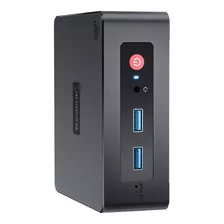 Mini Pc Beelink Mini Mini S Con Windows 11 Pro, Intel Celeron N5095, Memoria Ram De 8gb Y Capacidad De Almacenamiento De 256gb - 100v/240v Color Negro