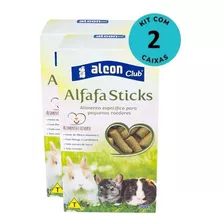 Kit Ração Alcon Club Alfafa Sticks 500g C/ 2 Unidades !no