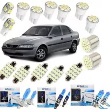 Kit Lampadas Led Vectra 1997 A 2004 Teto Placa Ré Techone