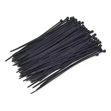 Abraçadeira Nylon Enforca Gato 25cm 100un Preta Cor Preto