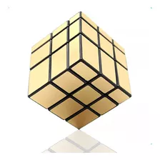 Cubo Mágico Rubik Mirror Gold 3x3x3 Espejo