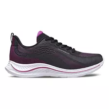 Tênis Feminino Olympikus Apolis Cor Preto/rosa - Adulto 35 Br