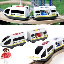 Conjunto De Trem Elétrico Trem Magnético Brinquedo Ferroviár