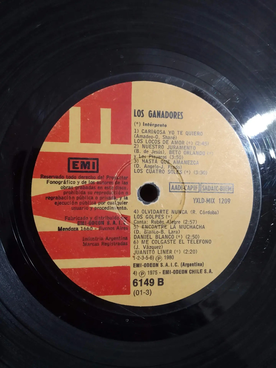 Varios Artistas - Los Ganadores - vinilo 1980