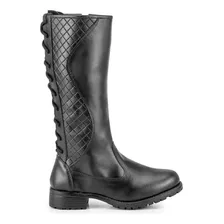 Bota Feminina Montaria Confortável Fashion Envio Imediato